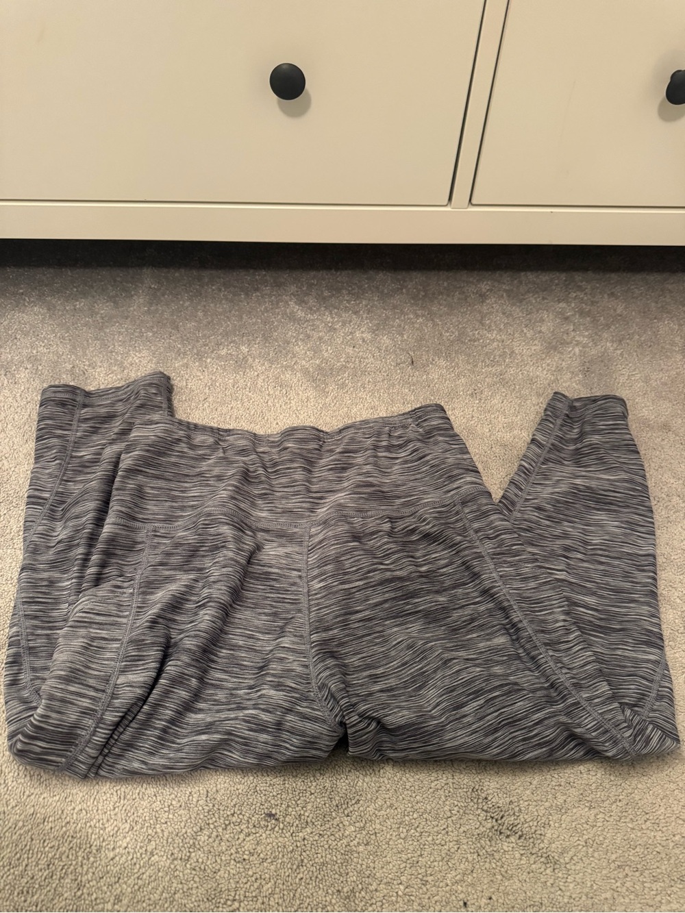 & Other Stories Gray Space-Dye Leggings